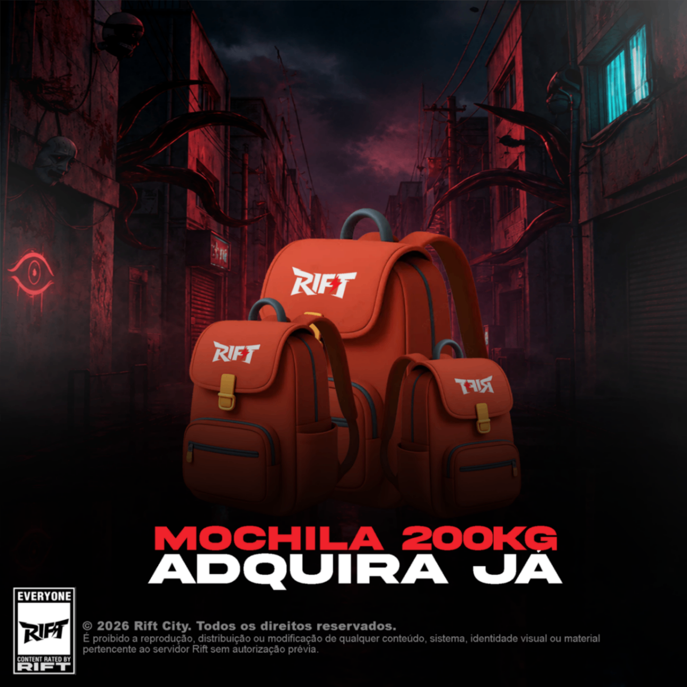 Mochila 200kg