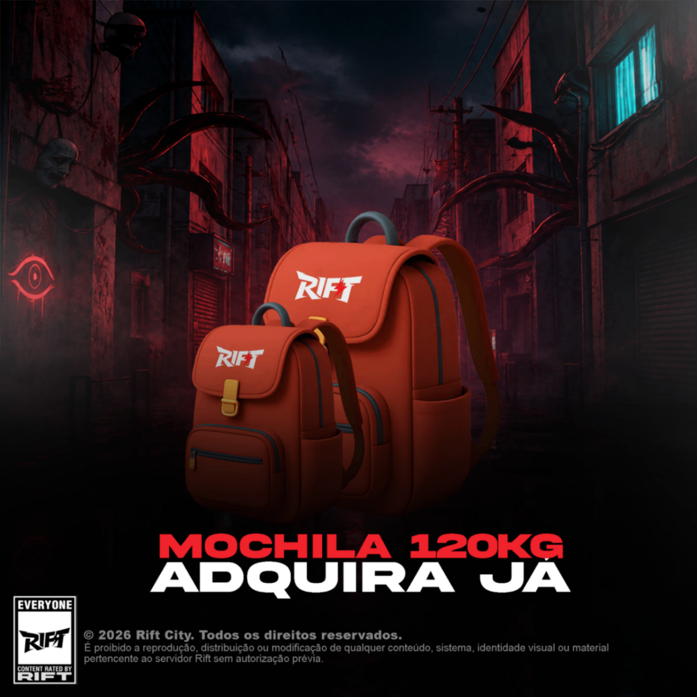 Mochila 120kg